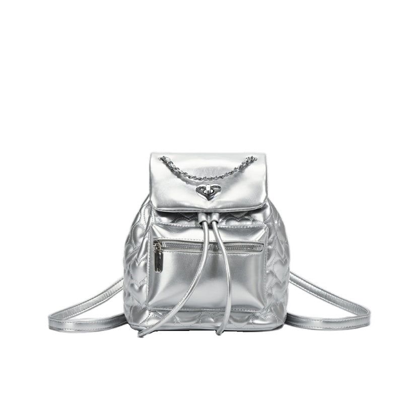 Cozy&Kitsch（コージーアンドキッチ）の「LoveLock Quilted Heart Mini Backpack 233414177（Bags）」