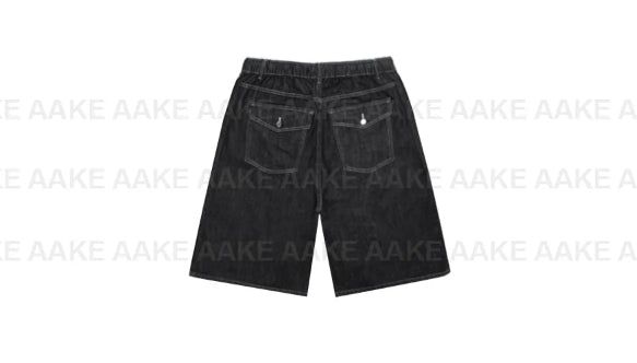 TRACK STITCH BERMUDA DENIM