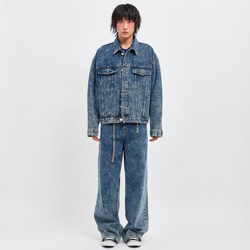 JINRO OVERSIZED DENIM TRUCKER JACKET