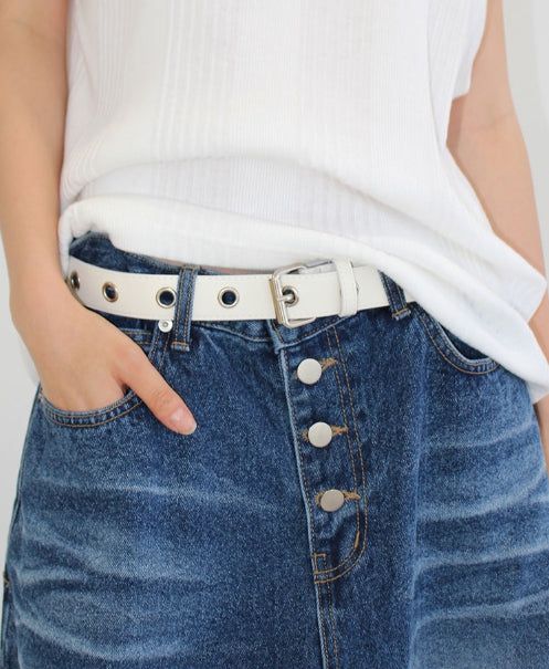 (unisex) 4-BUTTON BALLOON DENIM