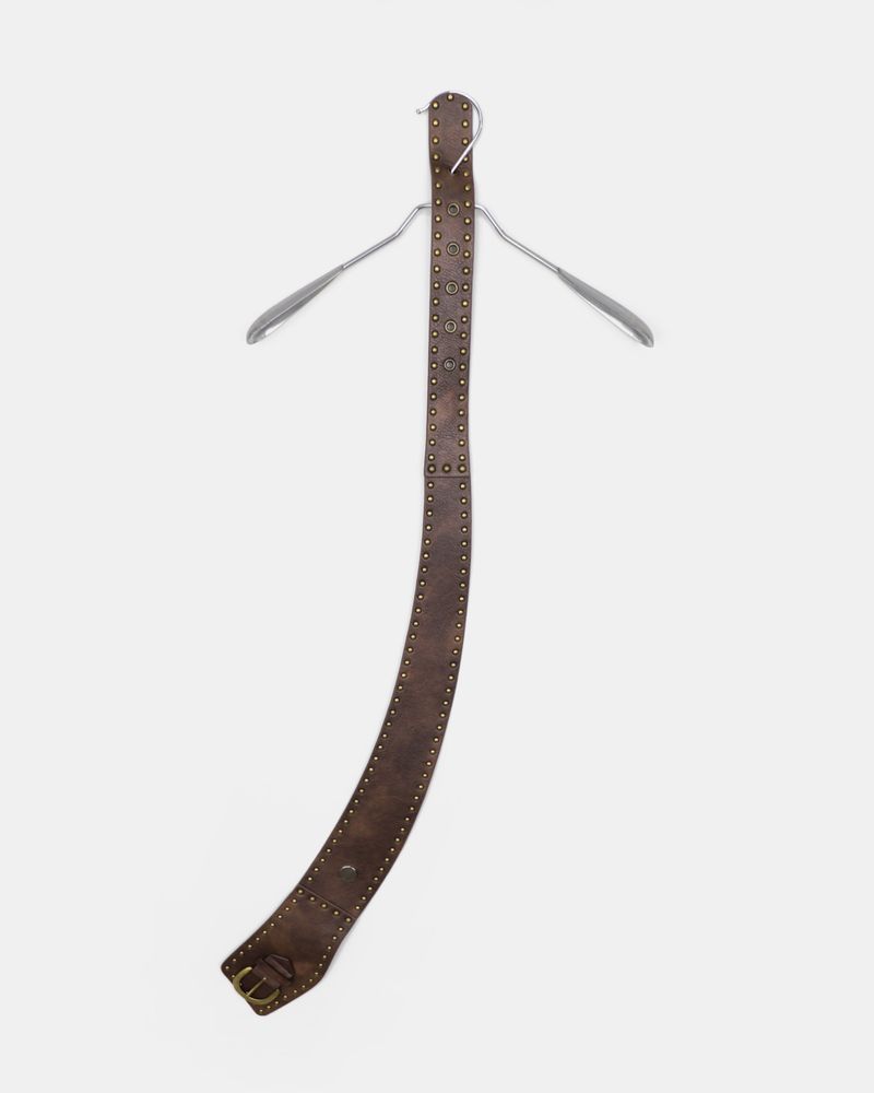 Dami Vintage Stud Leather Belt