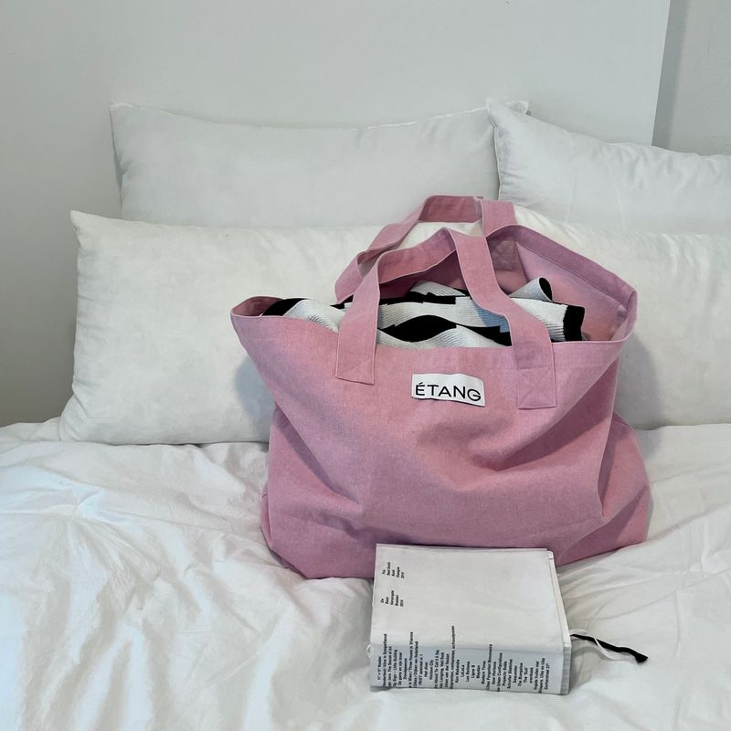 Étang Denim Ecobag | Pink