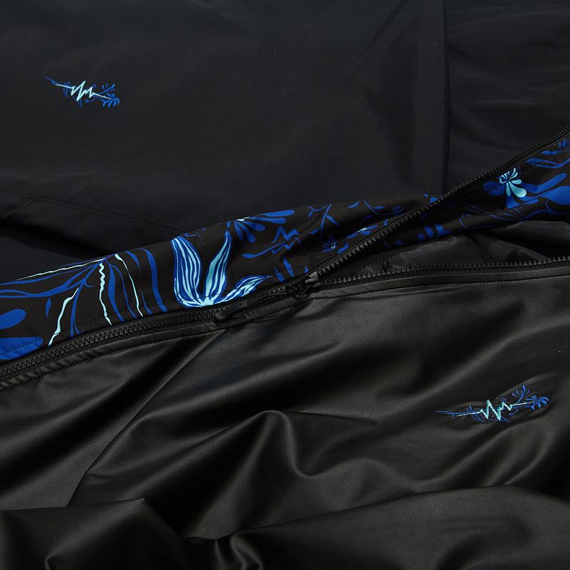 BSR2223FWJK062 J-BLUE FLOWER JACKET BLACK
