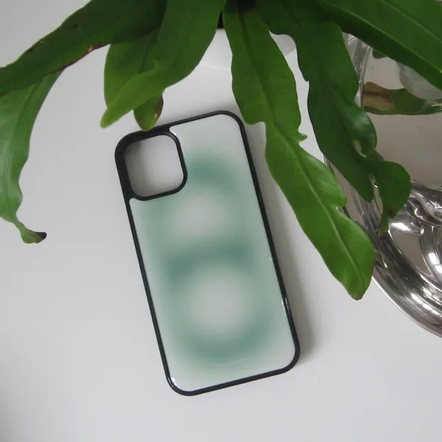 Fog Vintage Green Gradient Epoxy Bumper Case