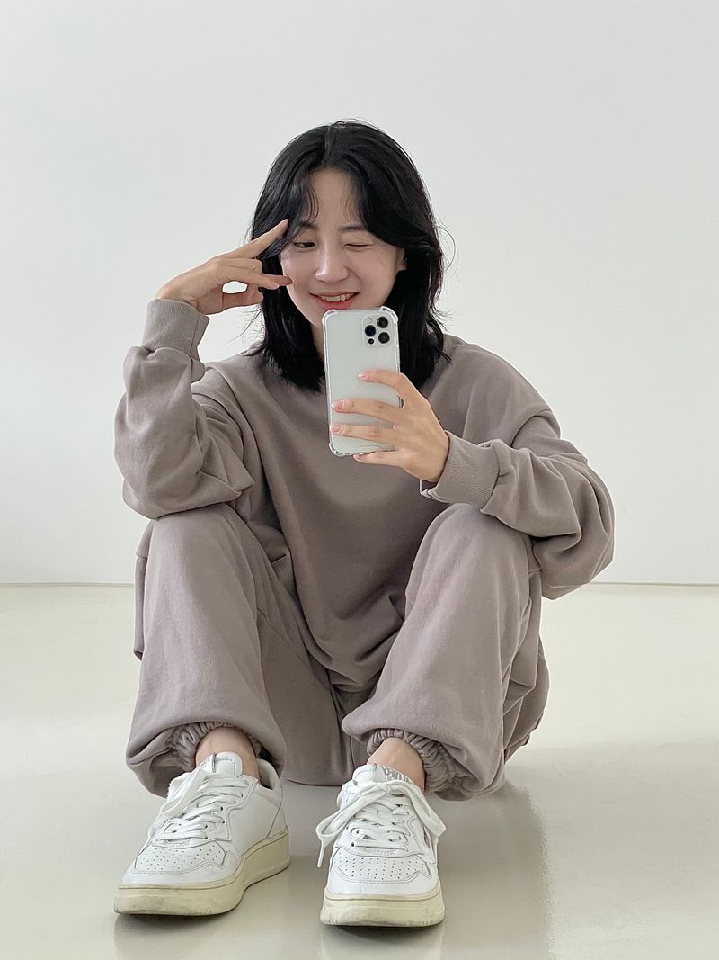 Jelly sweat set up jogger pants