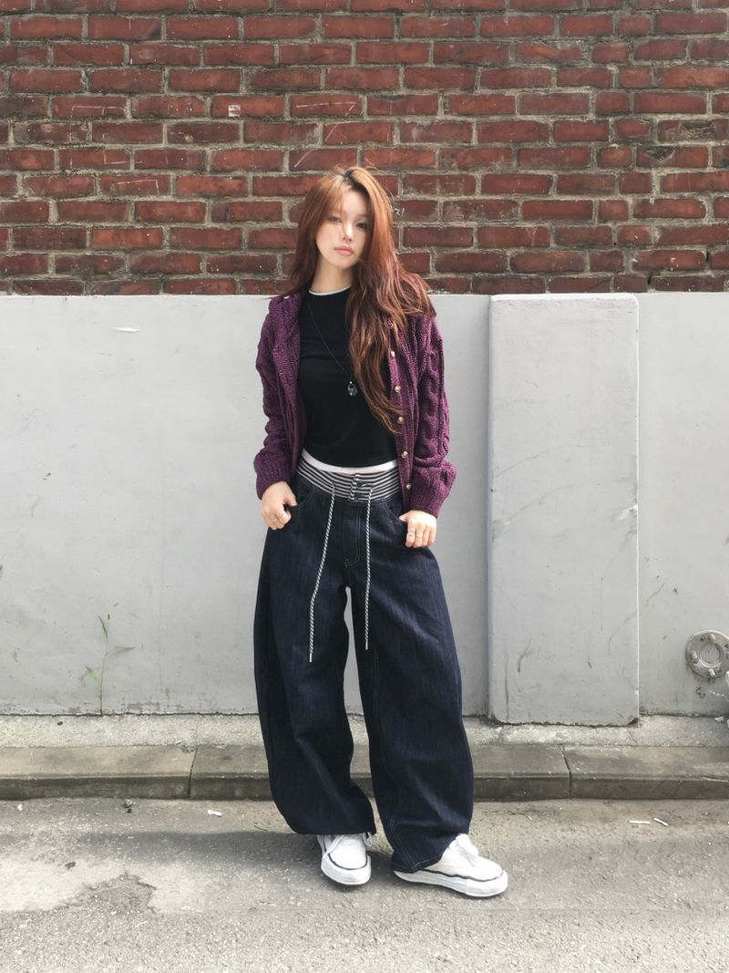 RITCORE（リットコア）の「Popy Banding Non-Fade Denim Pants (3c)（Pants）」