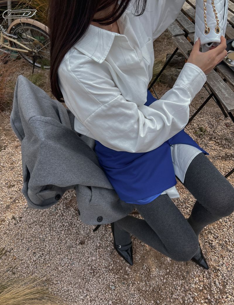 Peach Napping Oversized Fit Shirt