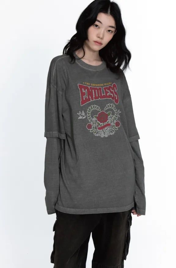 26FW★ Endless Layered Pigment Long Sleeve