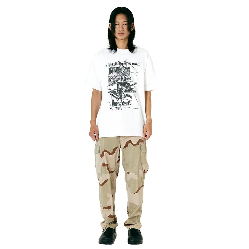 YEO（ワイイーオー）の「ホワイト コラプスTシャツ（トップス）」