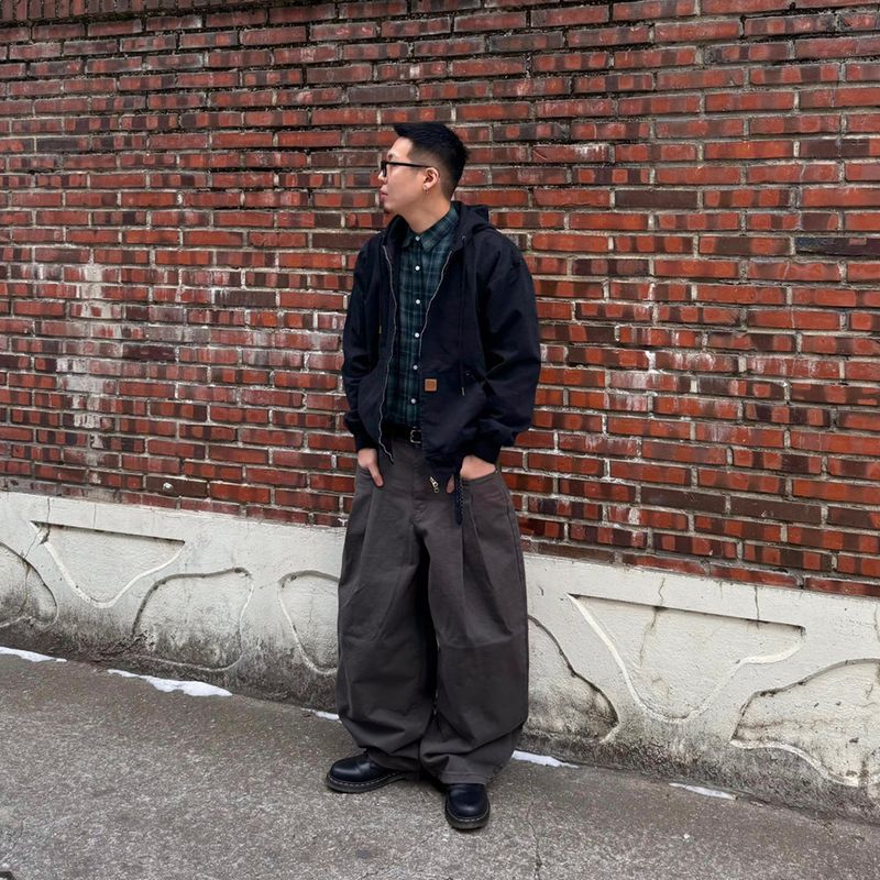 Vintage Work Hooded Jacket