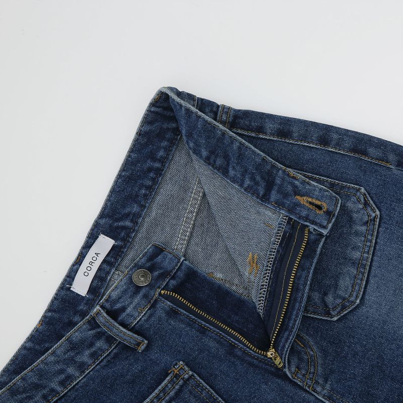 Bootcut Denim Pants Blue