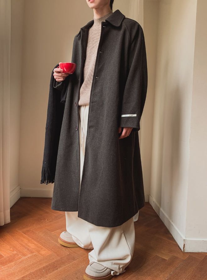 Kyuno Raglan Over Coat