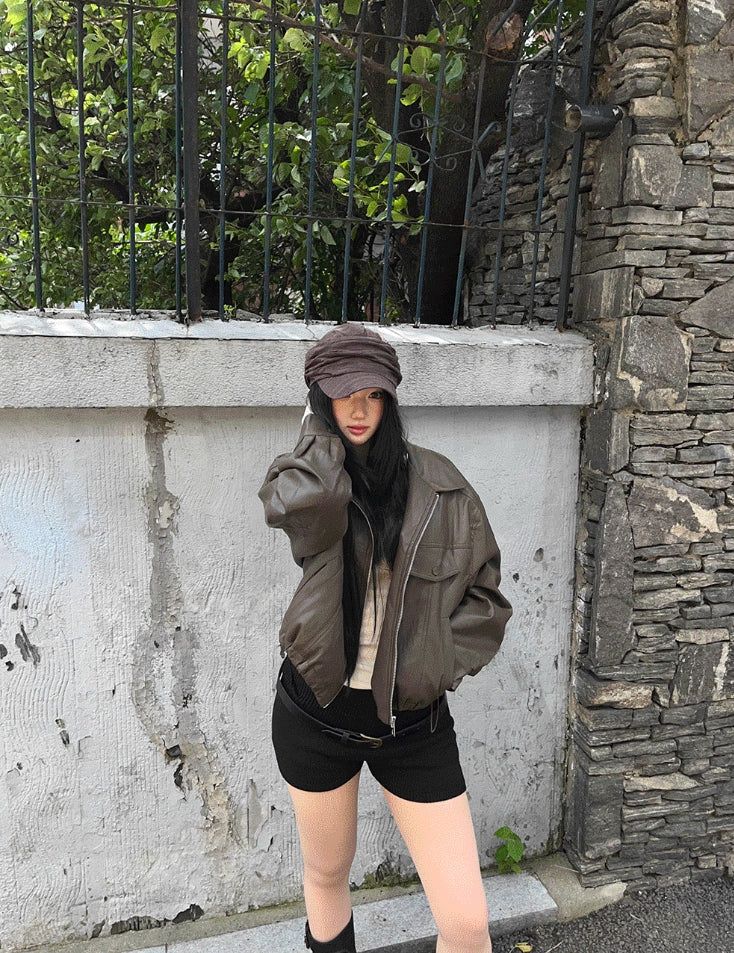 hatsukoshi(ハツコシ)の「Ain leather jacket(Jackets/Outerwear)」