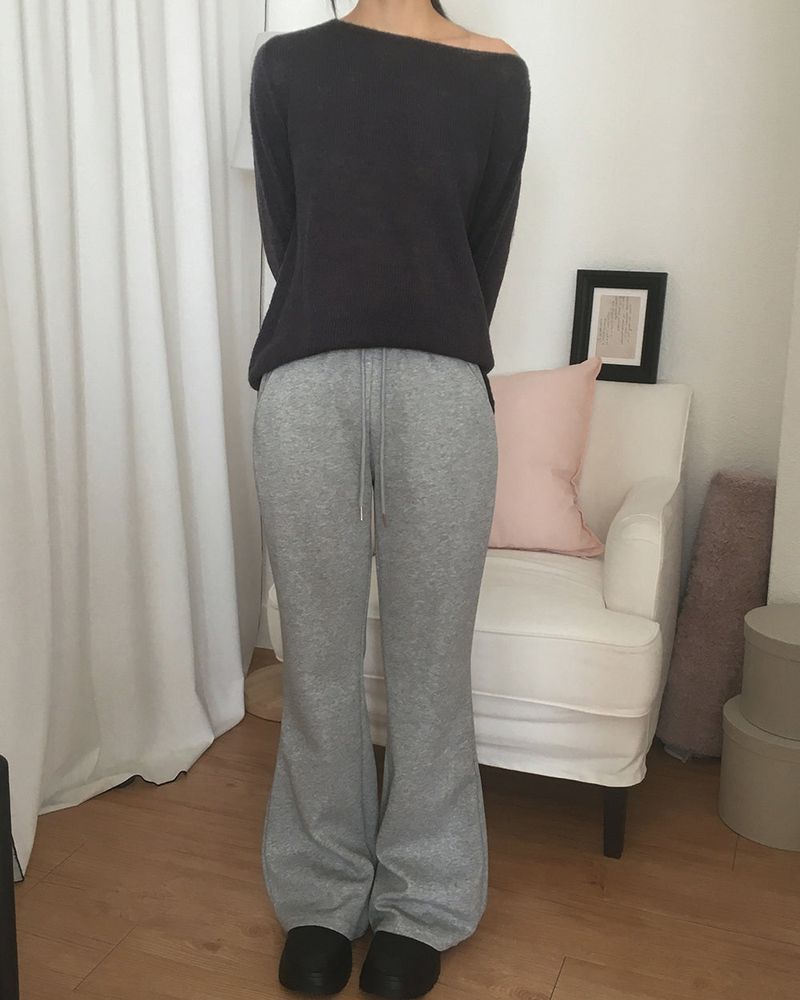 WONDER WONDER(ワンダーワンダー)の「Cher Bootcut Sweat pants(Pants)」