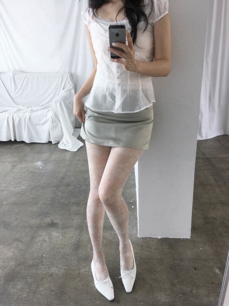 see-through blouse
