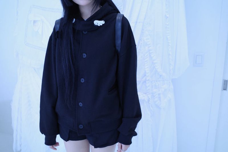 Wish hood zip-up (4color)