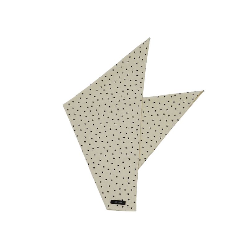 Star Square Scarf (ivory)