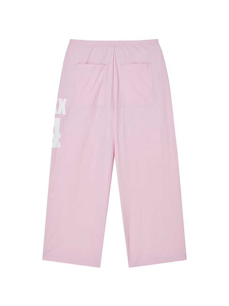 14 WIDE TRACK PANTS PINK