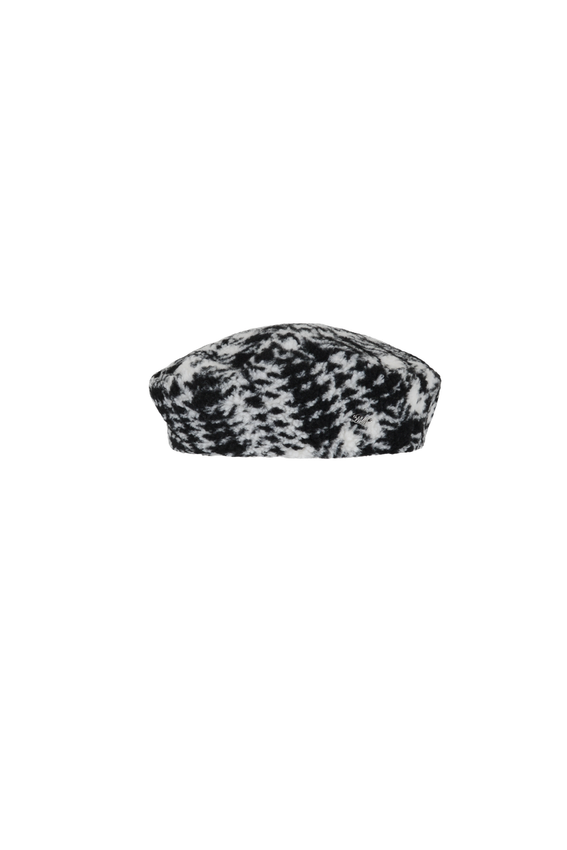 Tartan Fuzz Beret