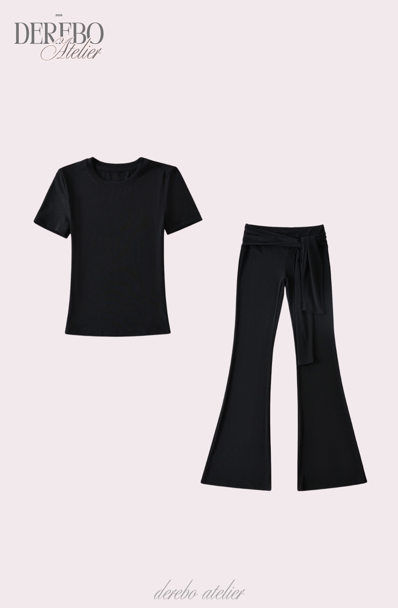 Soft Slim Shirring Wrap Flare Training Set-up (SET)