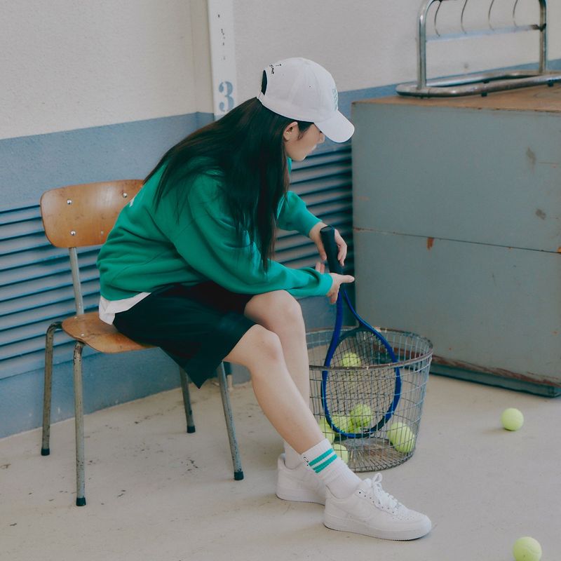 7 COLLEGE WORDING BALL CAP