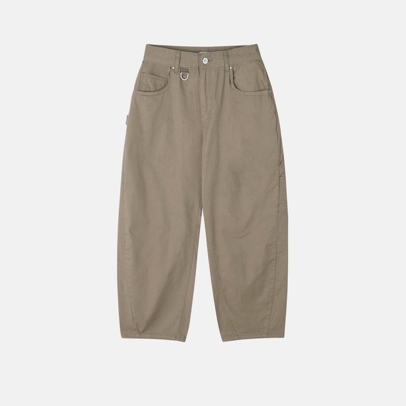 D-ring puttige curved pants
