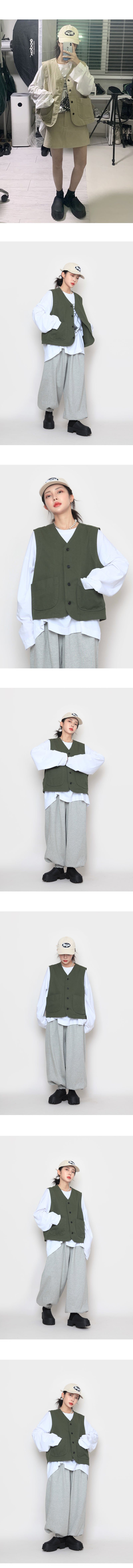 Amekaji pocket vest