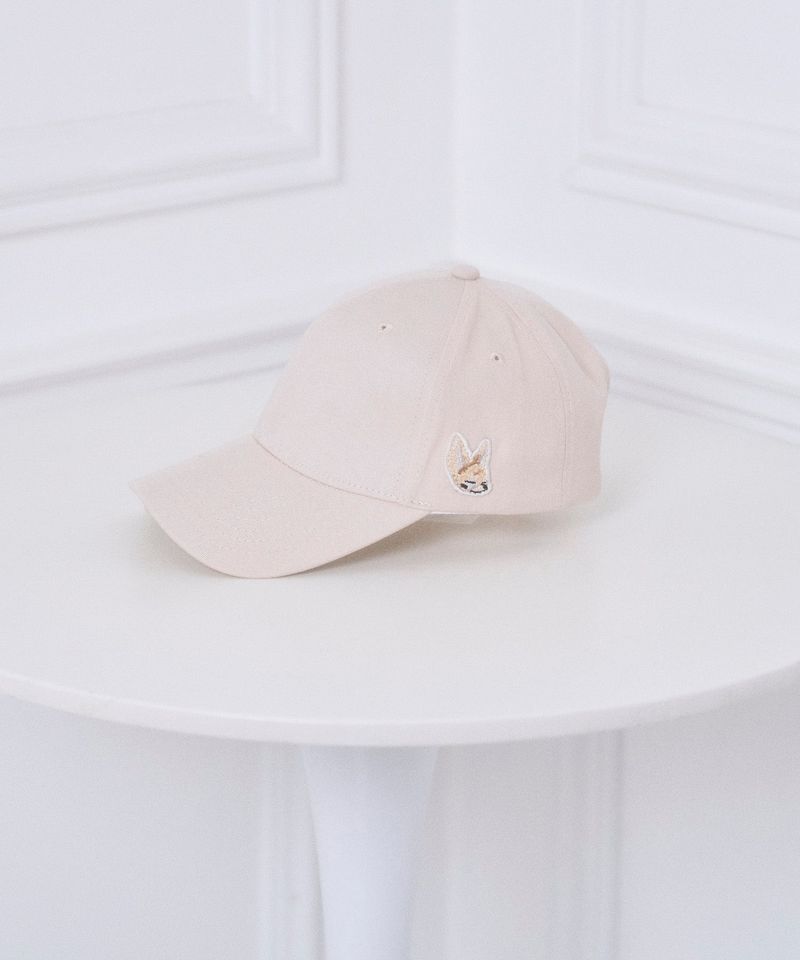 ANDGEEBEE(アンジービー)の「UNISEX フェネックワッペンピアスキャップ(Hats)」
