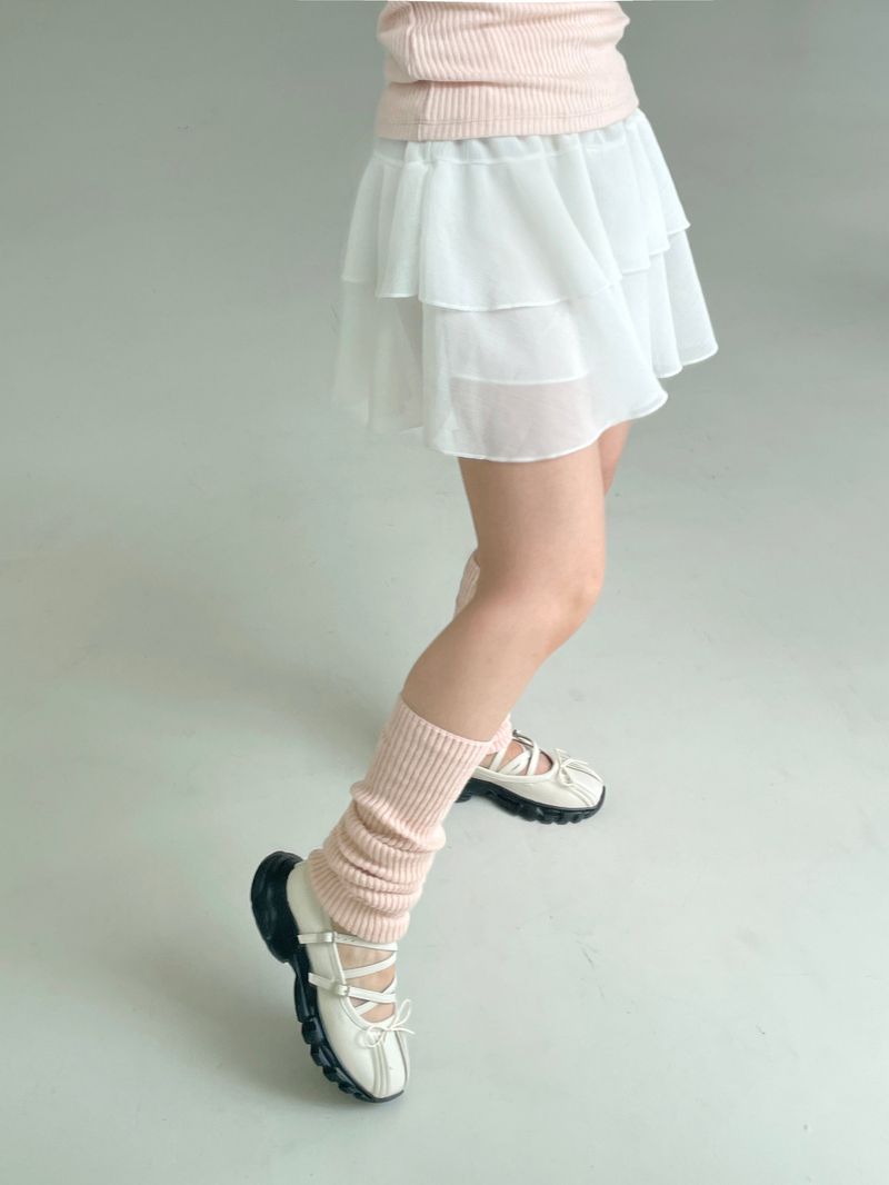 ballerina cancan chiffon skirt