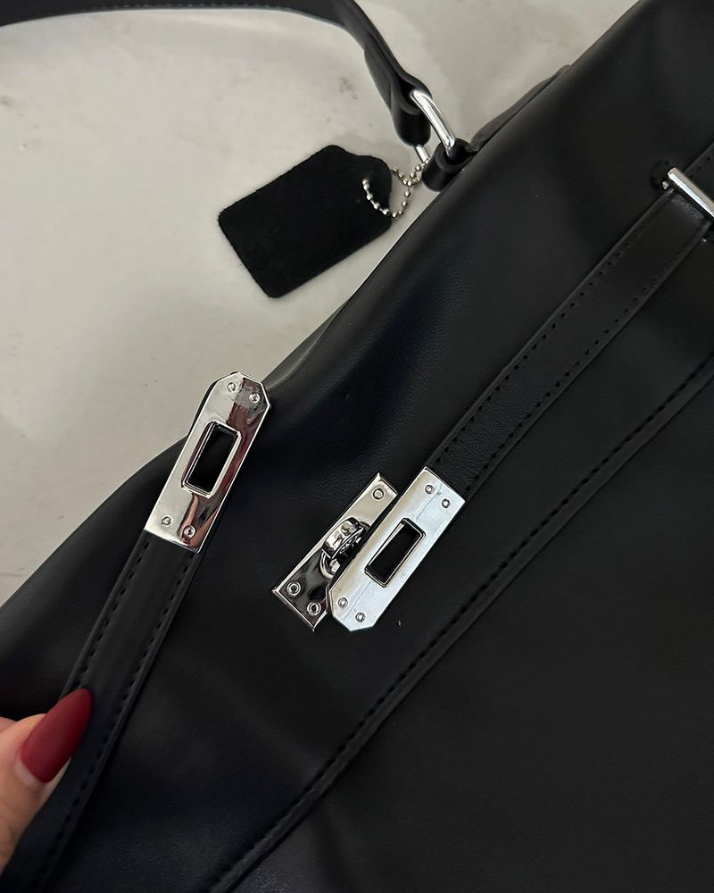 Lock set tote & cross big bag