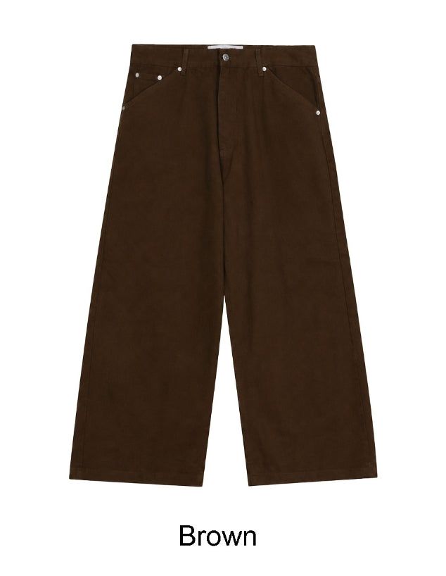 Roy Wide Cotton Pants
