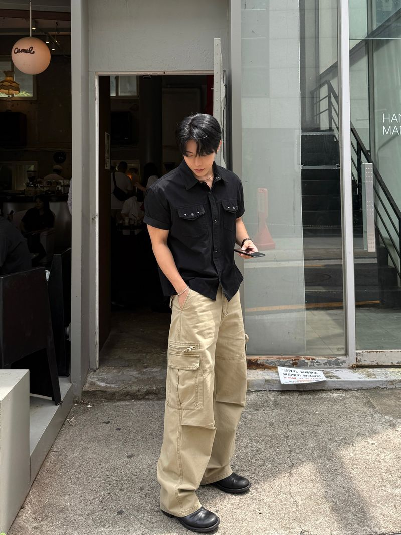 Day zipper cargo pants