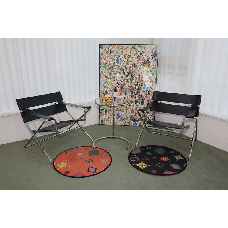 ARGYLE CIRCLE RUG