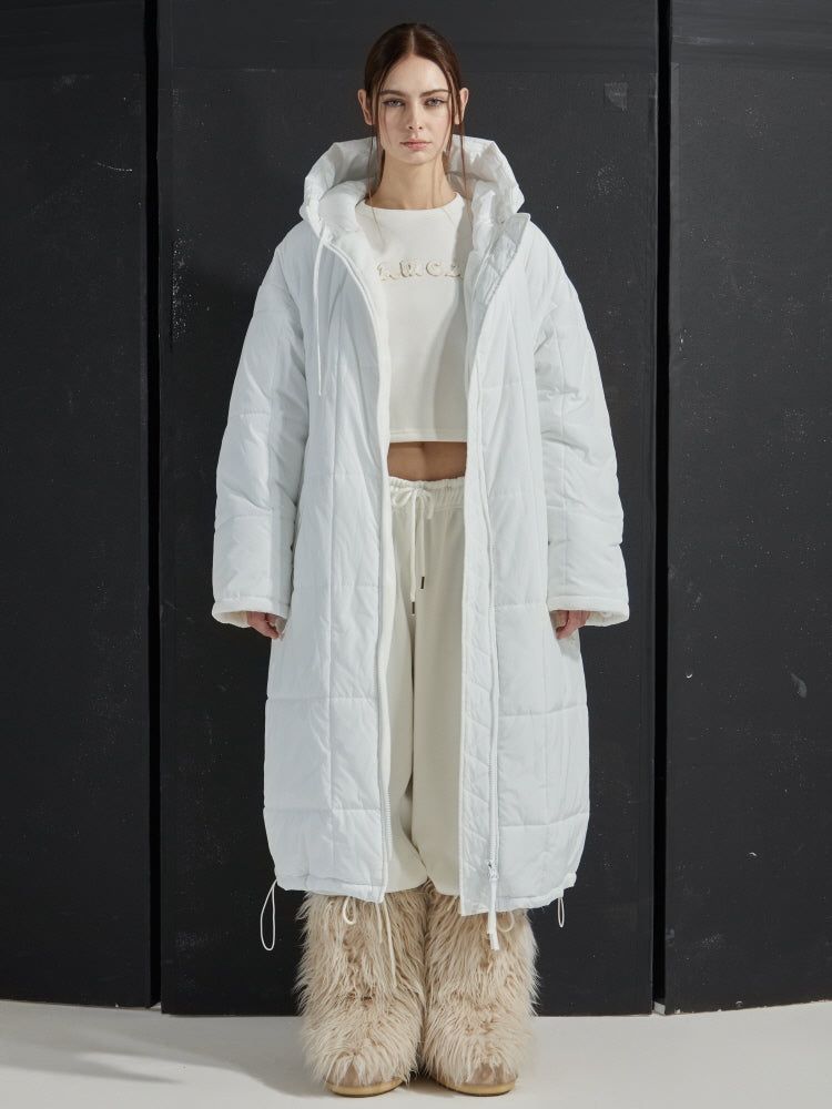 GATELESS(ゲートレス)の「GL LONG PADDING -WHITE(Jackets/Outerwear)」