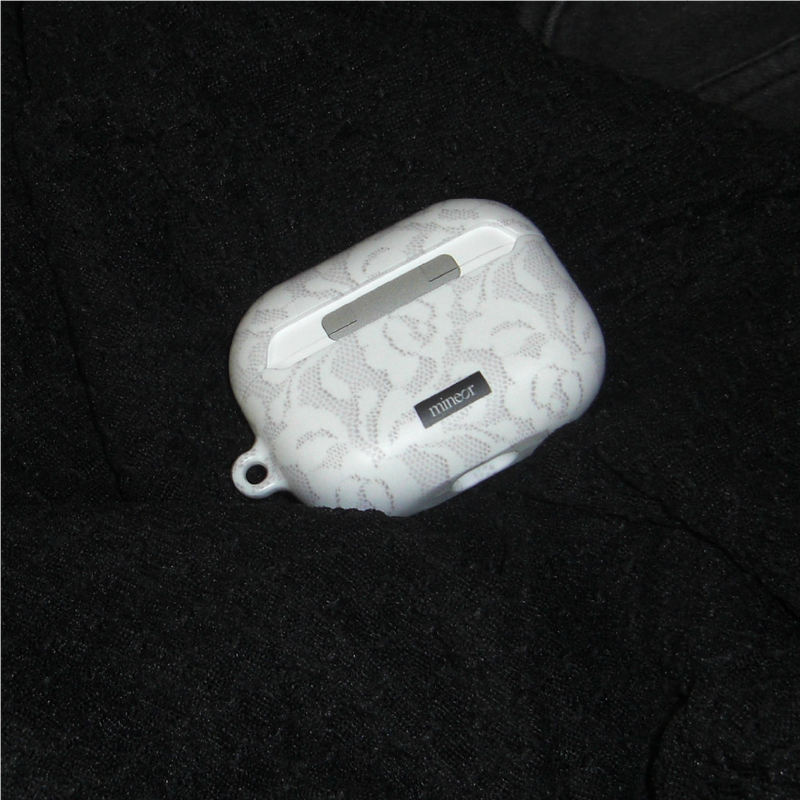 [MADE] rosy lace matt airpod case (matt hard)