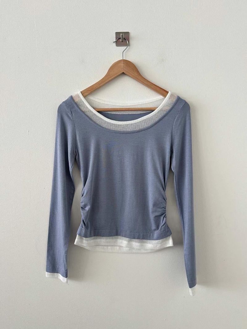 We Fell In Love In Reality（ウィ フェル イン ラブ イン リアリティ）の「Long Sleeve Layering Tee - 3 colours（Tops）」