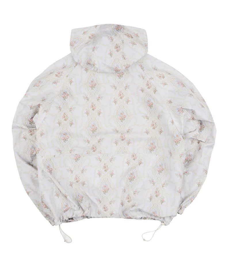 FLORAL PATTERN WINDBREAKER