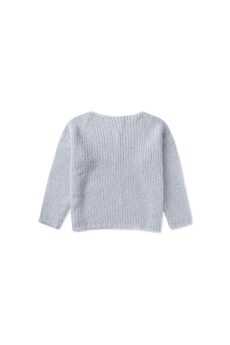 Soft loose knit_skyblue
