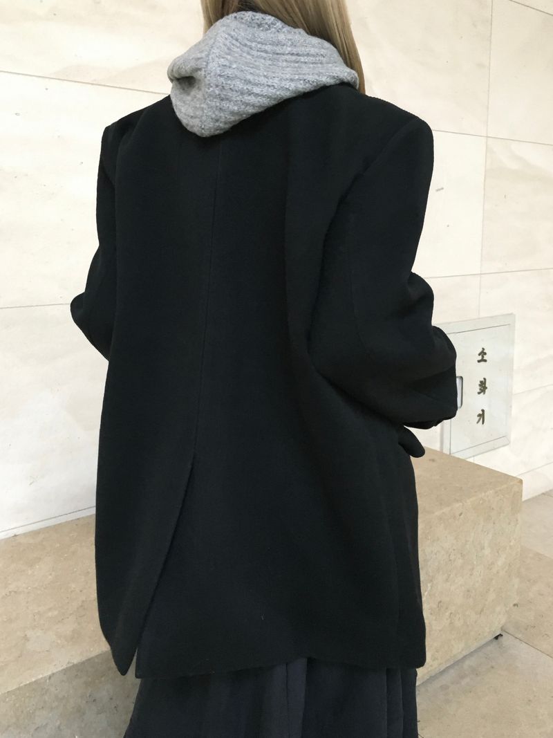 Blanc Winter Overfit Blazer (3c)