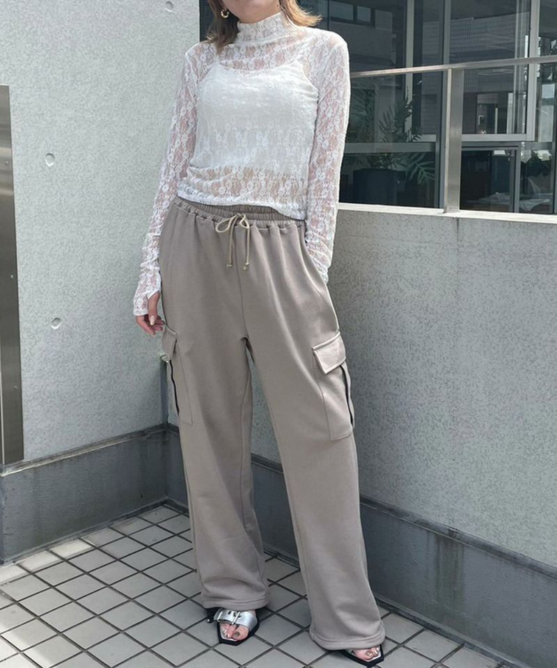 スウェットカーゴパンツ