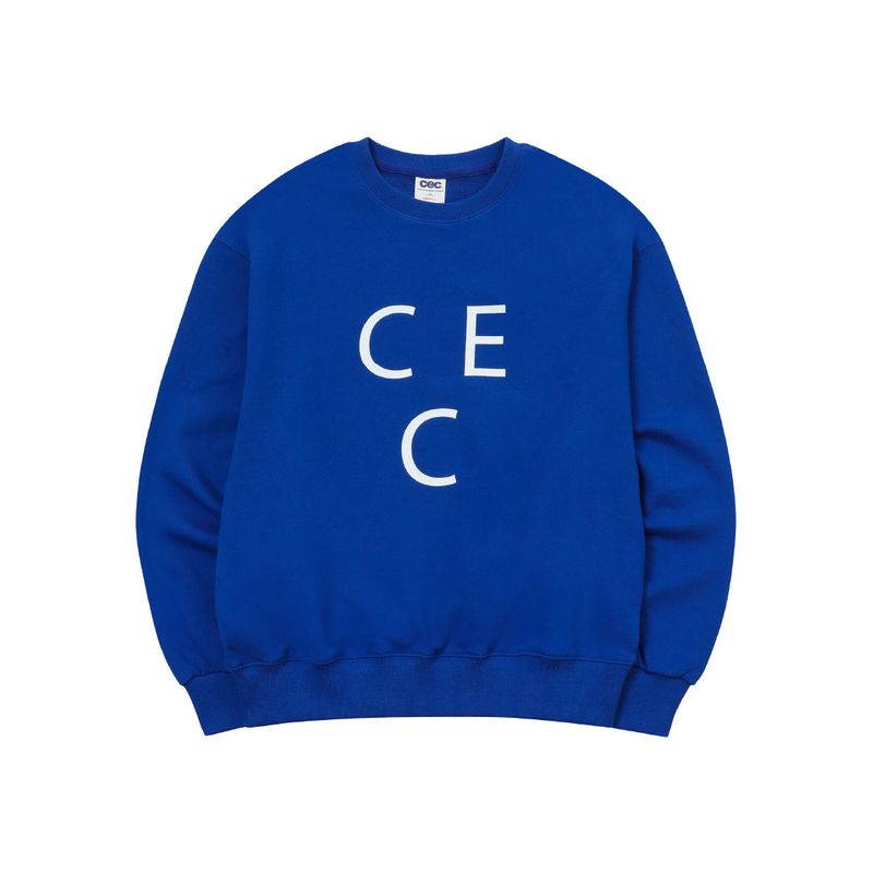 CEC TRIANGLE LOGO SWEATSHIRT(BLUE)