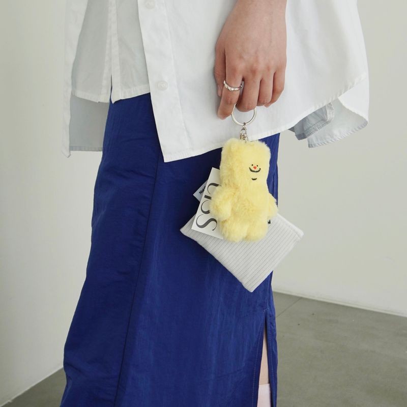 tuteogi yellow doll keyring