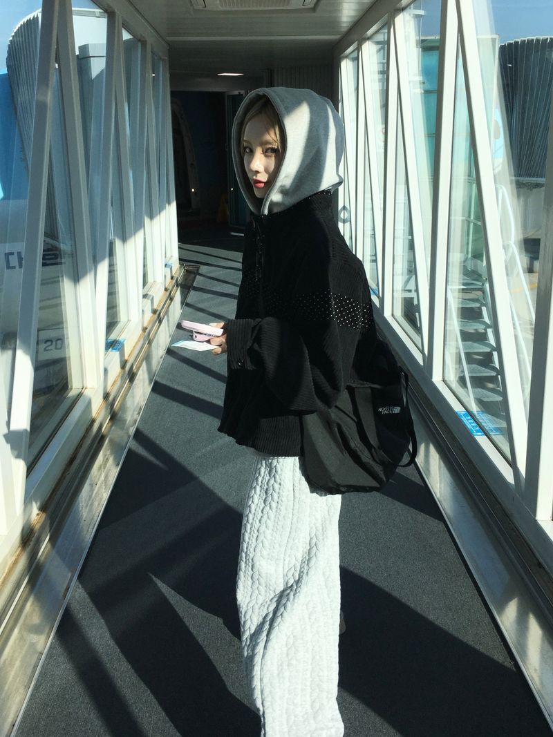 Mono Cable Quilted Wide Pants (4c)