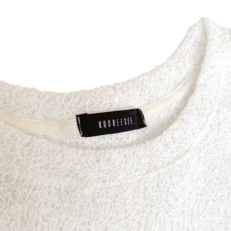 Net Raglan Knit Sleeve (white)