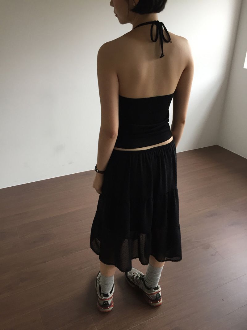 Salty Halter Neck Nashi (3color)