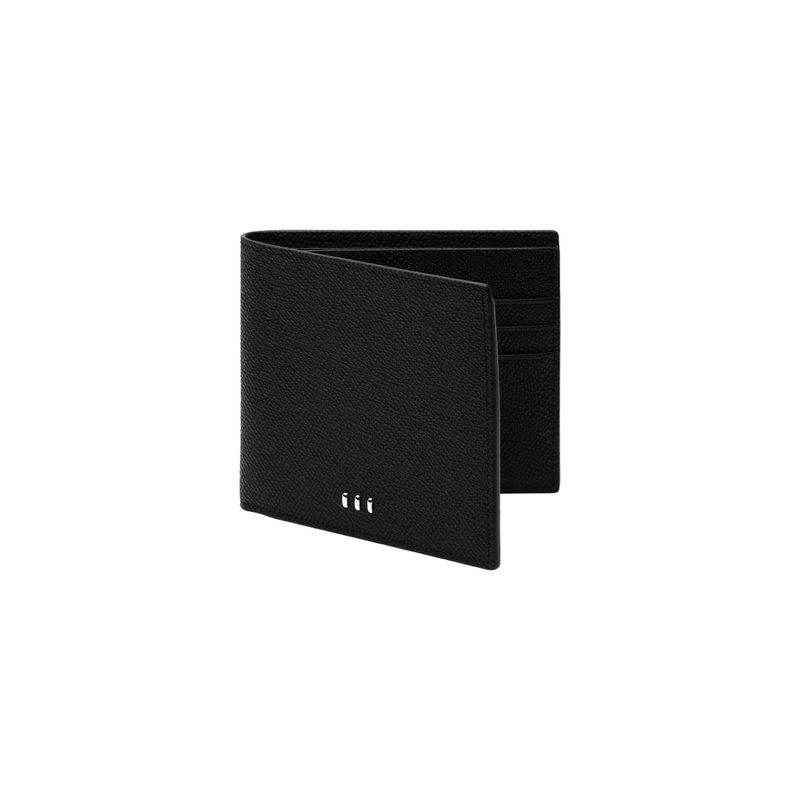 Epsom Bi-fold 6CC 1/2 Wallet_Black