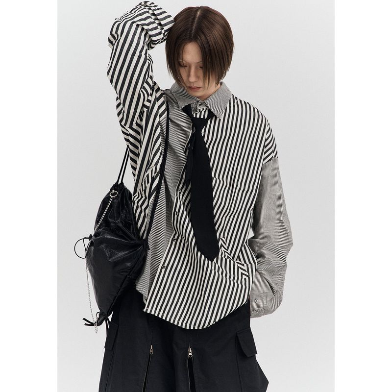 High Glossy Chain Gym Sack Bag