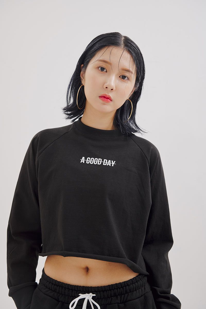 A GOOD DAY（ア グッドデイ）の「FLY AGD CROP-T (BLACK)（Tops）」