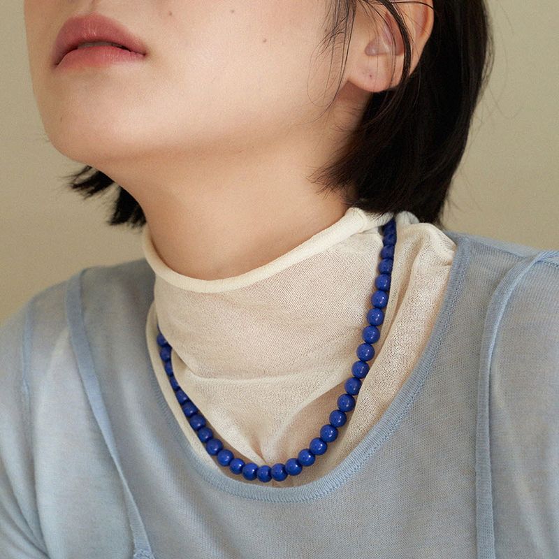 geegee(ジジ)の「cobalt blue necklace(Accessories)」