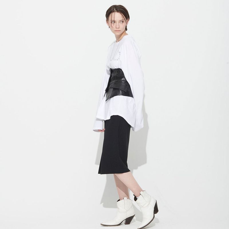  [UNISEX] JACKSON PRINTED TEE, WHITE